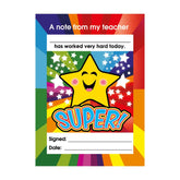 SuperStickers Super Praise Teacher Reward Note Pad, DNP14126
